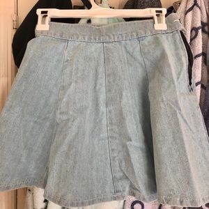 LF carmar denim skirt